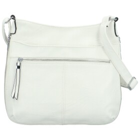 Stylová dámská koženková crossbody kabelka Folomija new, bílá