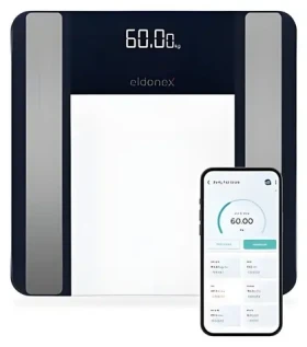 Eldonex BodyFit Pro černá / Osobní váha / Digitální (EBS-1020-BK)
