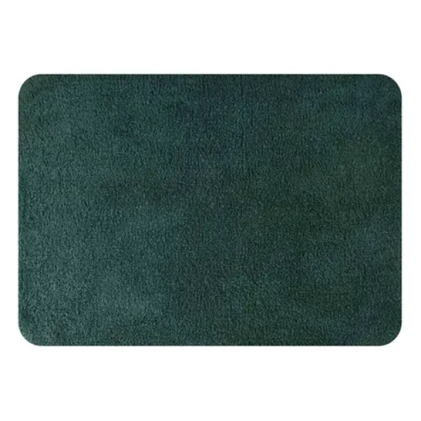 Spirella CAMPUS koupelnová předložka 50 x 70 cm tmavě zelená / bavlna / protiskluzová (3478680077822)