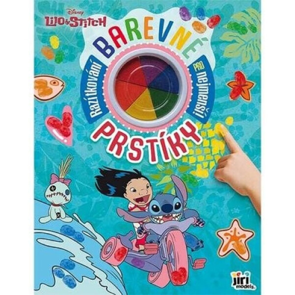 Barevné prstíky Lilo & Stitch