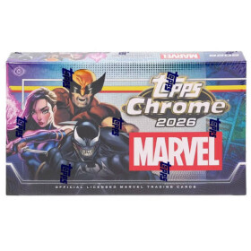 2026 Topps Chrome Marvel Hobby Box