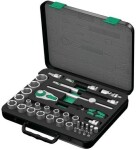 Wera 005440 Magnetická lišta B Deep 1 se sadou prodloužených nástrčných hlavic 8 ÷ 19 mm typ 8790 HMB Deep 3/8" (Sada 9 dílů) 05005440001