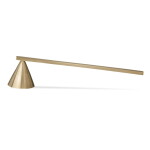 Zhášedlo svíček 16 cm, mosaz, ferm LIVING - Ferm Living Mosazné zhášedlo na svíčky Brass, zlatá barva, kov