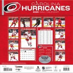 JF Turner Kalendář Carolina Hurricanes NHL 2026 Wall Calendar