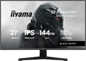 27" IIYAMA G-Master G2741QSU-B1 černá / LED / IPS / 2560 x 1440 / 16:9 / 1 ms / 1500:1 / 350cd-m2 / VESA (G2741QSU-B1)