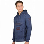 Geografické Norsko Gymclass EO Tiedye Badge M WU8270H-GNO-NAVY mikina s