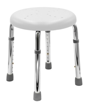 RIDDER - HANDICAP koupelnová stolička, průměr 45cm, bílá A170101