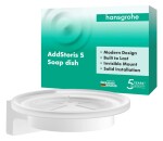HANSGROHE - AddStoris S Mýdlenka s držákem, matné sklo/matná bílá 41766700