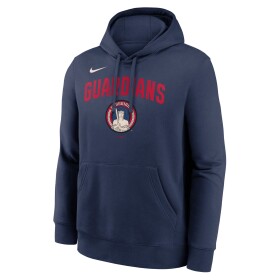 Nike Pánská mikina Cleveland Guardians MLB City Connect Club Hoodie Velikost: M