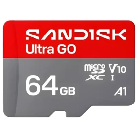 SanDisk Ultra GO microSDXC 64 GB / Paměťová karta / UHS-I / Class 10 / A1 / čtení: až 140 MB/s (SDSQUGN-064G-GN6MN)
