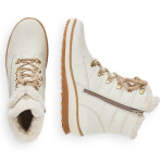 Kožené nepromokavé zateplené boty Remonte W RKR629 white 40