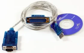 MicroConnect kabel USB2.0 A (M) - DB9 Sériový (M) 1,8m čirá (USBADB25)