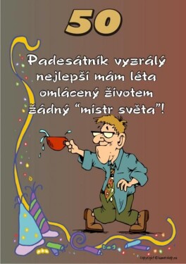 Joke21 Certifikát 50 pro muže ... č.89