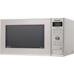 Panasonic NN-CD87KSGTG stříbrná / Kombinovaná mikrovlnná trouba / gril / 1000W / 34l (NN-CD87KSGTG)