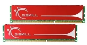 G.Skill Red 4GB / DDR3 / 1600MHz / 2x2GB KIT / 9-9-9-24 / výprodej (F3-12800CL9D-4GBNQ)