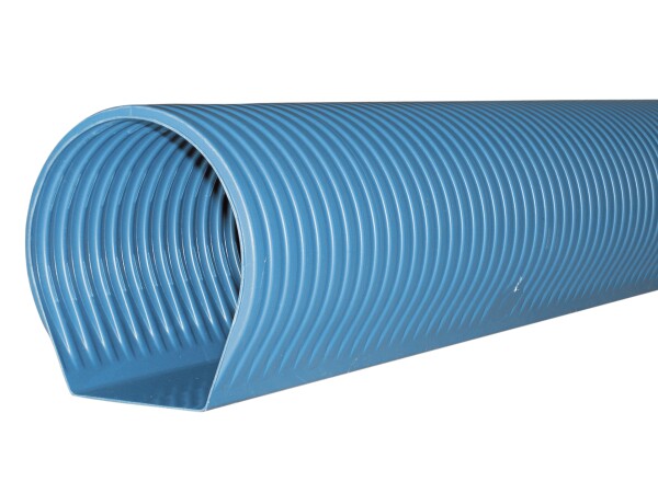 MIDAS Strasil DN/ID 200 LP částečně perf. 220°, PVC-U, tunelový průřez, tyč po 6 m modrá barva