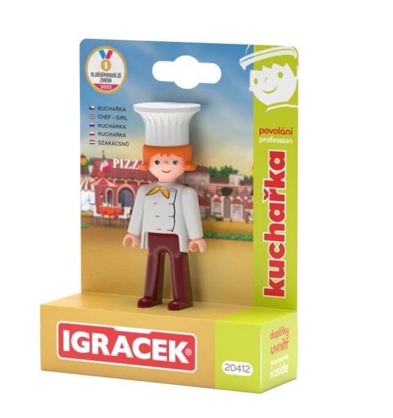 Igráček Kuchařka figurka příslušenstvím