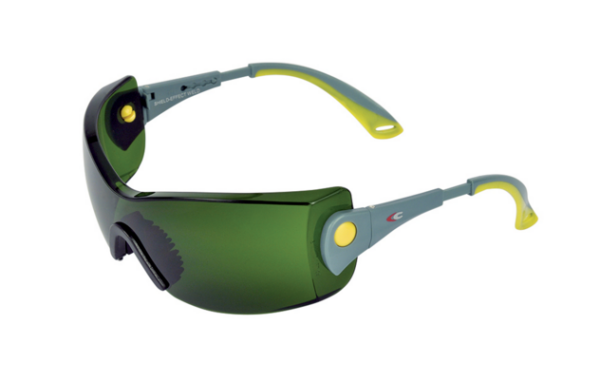 Brýle COFRA SHIELD - EFECT WELD E007 - B151 WELDING, Zelené (E007_B151-B)