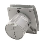 SAPHO - LEX koupelnový ventilátor axiální, 15W, potrubí 100, nerez mat LX103