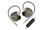 KZ Merga sluchátka s mikrofonem (Postříbřený upgrade kabel) (6970493063476)