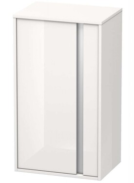 DURAVIT - Ketho Skříňka vysoká 88x50x36 cm, levá, lesklá bílá KT1266L2222