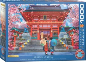 EUROGRAPHICS Puzzle Jarní sakura