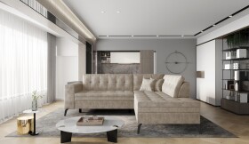Sedací souprava Lanvin Provedení: Pravá varianta, látka: Leve 18