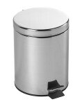 AQUALINE - SIMPLE LINE odpadkový koš kulatý 5l, nerez lesk 27105