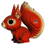 EUGY 3D kartonová skládačka - Veverka