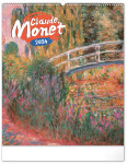 Kalendář 2024 nástěnný: Claude Monet, 48 × 56 cm