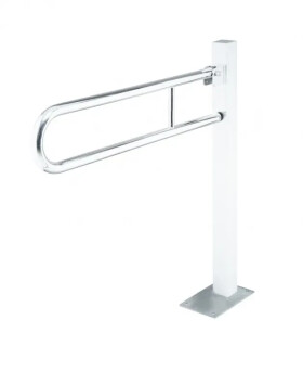 BEMETA HELP sklopné madlo ukotvené do země bílé 301107604