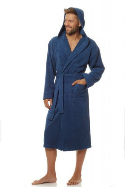 L&L 2104 Pánský župan 3XL antracit 3XL-188/130/124