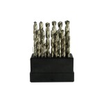Sada vrtáků do kovu, sada 25ks, 1-13mm, HSS 22197