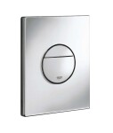 GROHE - Solido Sada pro závěsné WC + klozet a sedátko softclose Bau Ceramic, rimless, tlačítko Sail, chrom 39415000