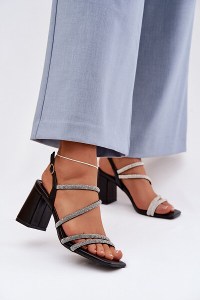 Sandály na podpatku model 225208 Step in style 37
