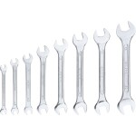 Klíče ploché otevřené oboustranné Crv 8 ks 6-22 mm Extol Premium 6119