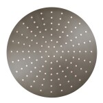 RAV Slezák - Hlavová sprcha kulatá kovová ø 30 cm s 4-otvorovými tryskami, Metal Grey - lesklá KS0001/4MGL KS0001/4MGL