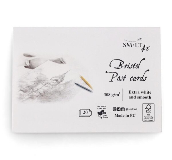 SMLT Art Pohlednice Bristol - 20 listů