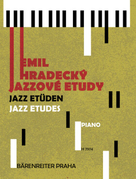 Jazzové etudy, 1. vydání - Emil Hradecký