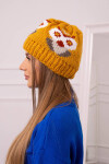 Dámská čepice Ofelia K349 mustard UNI