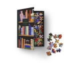 Rifle Paper Co. Puzzle Bookshelf 500 dílků, zelená barva, papír