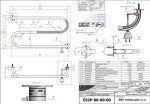 HOPA - Elektrický sušák pevný - Barva - Bílá, Materiál - Komaxit, Rozměr radiátoru - ES2 - 560 x 370 x 120 mm, Výkon - 40 W OLBES2PB