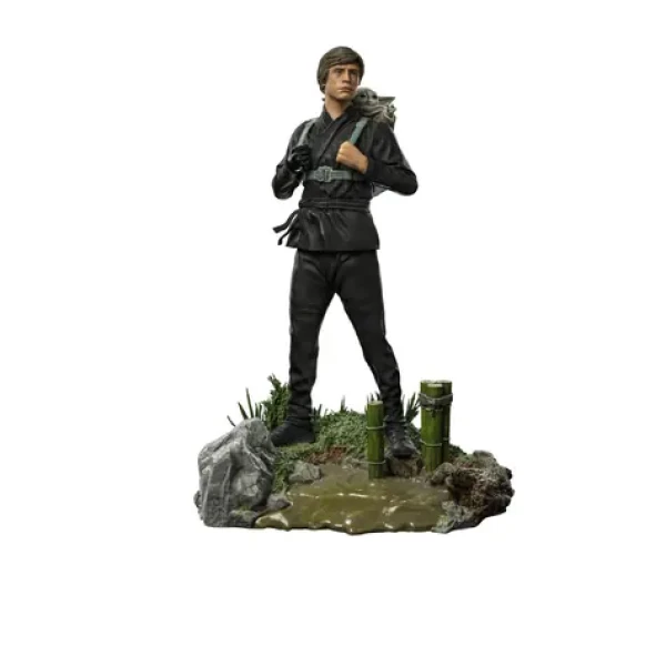 Iron Studios Luke Skywalker And Grogu (Training) - Star Wars: Book Of Boba Fett - Art Scale 1/10