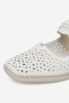 Polobotky Rieker 41399-80 Přírodní kůže (useň) - Lícová