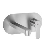 REA - Podomítková umyvadlová baterie Arcos Brush Nickel REA-B6973