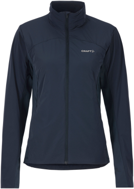 Běžecká bunda CRAFT ADV Essence Warm 2 - modrá Velikost textilu: XXL, Hmotnost: 0,12