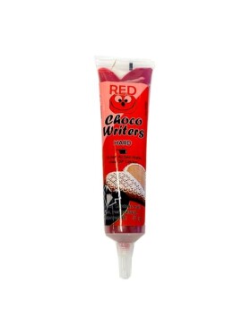 Tastyme Čokoládová poleva v tubě na psaní Tasty Me (32 g) Red
