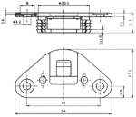 Kooplast Kolečko Unipos horní barva: černá (MV0892_21)