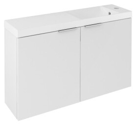 SAPHO - LATUS X umyvadlová skříňka 78,8x50x22cm, bílá LT110-SET01