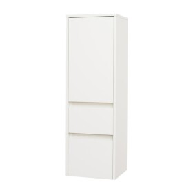 Mereo Opto koupelnová skříňka vysoká 125 cm, pravé otevírání, bílá CN914PN